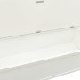 Banco madera maciza abeto blanco 107x45x75,5 cm de vidaXL, Bancos para recibidores y almacenamiento - Ref: Foro24-351773, Pre...