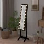 Espejo de pie con LED negro 34x37x146 cm de vidaXL, Espejos - Ref: Foro24-351767, Precio: 112,09 €, Descuento: %