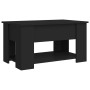 Mesa de centro madera contrachapada negra 79x49x41 cm de vidaXL, Mesas de centro - Ref: Foro24-809711, Precio: 79,29 €, Descu...