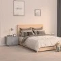 Mesita de noche madera contrachapada gris Sonoma 100x35x40 cm de vidaXL, Mesitas de noche - Ref: Foro24-3152833, Precio: 64,0...