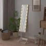 Espejo de pie con LED blanco 34x37x146 cm de vidaXL, Espejos - Ref: Foro24-351766, Precio: 133,60 €, Descuento: %