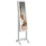 Espejo de pie con LED blanco 34x37x146 cm de vidaXL, Espejos - Ref: Foro24-351766, Precio: 133,60 €, Descuento: %