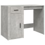 Escritorio de madera contrachapada gris hormigón 100x49x75 cm de vidaXL, Escritorios - Ref: Foro24-816788, Precio: 94,04 €, D...