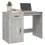 Escritorio de madera contrachapada gris hormigón 100x49x75 cm de vidaXL, Escritorios - Ref: Foro24-816788, Precio: 94,04 €, D...