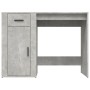 Escritorio de madera contrachapada gris hormigón 100x49x75 cm de vidaXL, Escritorios - Ref: Foro24-816788, Precio: 94,04 €, D...
