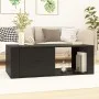 Mesa de centro madera contrachapada negro 100x50,5x35 cm de vidaXL, Mesas de centro - Ref: Foro24-816537, Precio: 63,40 €, De...