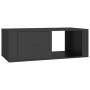 Mesa de centro madera contrachapada negro 100x50,5x35 cm de vidaXL, Mesas de centro - Ref: Foro24-816537, Precio: 64,03 €, De...