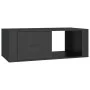 Mesa de centro madera contrachapada negro 100x50,5x35 cm de vidaXL, Mesas de centro - Ref: Foro24-816537, Precio: 63,40 €, De...