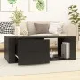 Mesa de centro madera contrachapada negro 100x50,5x35 cm de vidaXL, Mesas de centro - Ref: Foro24-816537, Precio: 63,40 €, De...