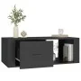Mesa de centro madera contrachapada negro 100x50,5x35 cm de vidaXL, Mesas de centro - Ref: Foro24-816537, Precio: 63,40 €, De...