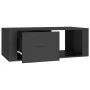 Mesa de centro madera contrachapada negro 100x50,5x35 cm de vidaXL, Mesas de centro - Ref: Foro24-816537, Precio: 63,40 €, De...