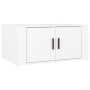 Mesa de centro madera contrachapada blanco 80x50x36 cm de vidaXL, Mesas de centro - Ref: Foro24-816512, Precio: 41,02 €, Desc...