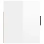 Mueble para TV de pared blanco brillante 100x34,5x40 cm de vidaXL, Muebles TV - Ref: Foro24-816634, Precio: 77,72 €, Descuent...