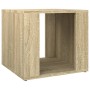 Mesita de noche madera contrachapada roble Sonoma 41x40x36 cm de vidaXL, Mesitas de noche - Ref: Foro24-816547, Precio: 32,00...