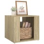 Mesita de noche madera contrachapada roble Sonoma 41x40x36 cm de vidaXL, Mesitas de noche - Ref: Foro24-816547, Precio: 32,00...