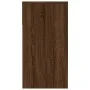 Mesa consola madera contrachapada roble marrón 100x39x75 cm de vidaXL, Mesas - Ref: Foro24-816783, Precio: 66,71 €, Descuento: %