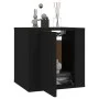 Muebles para TV de pared 2 uds negro 40x34,5x40 cm de vidaXL, Muebles TV - Ref: Foro24-816643, Precio: 47,24 €, Descuento: %