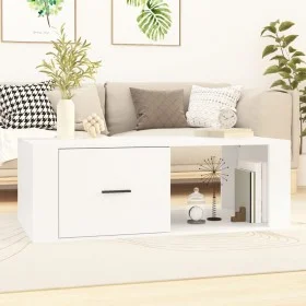 White plywood coffee table 100x50.5x35 cm by vidaXL, Coffee table - Ref: Foro24-816536, Price: 57,70 €, Discount: %