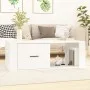 Mesa de centro madera contrachapada blanco 100x50,5x35 cm de vidaXL, Mesas de centro - Ref: Foro24-816536, Precio: 57,70 €, D...
