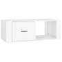 Mesa de centro madera contrachapada blanco 100x50,5x35 cm de vidaXL, Mesas de centro - Ref: Foro24-816536, Precio: 58,24 €, D...