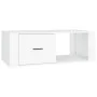 Mesa de centro madera contrachapada blanco 100x50,5x35 cm de vidaXL, Mesas de centro - Ref: Foro24-816536, Precio: 57,70 €, D...