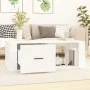 Mesa de centro madera contrachapada blanco 100x50,5x35 cm de vidaXL, Mesas de centro - Ref: Foro24-816536, Precio: 57,70 €, D...