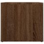 Mesita de noche madera contrachapada roble marrón 41x40x36 cm de vidaXL, Mesitas de noche - Ref: Foro24-816551, Precio: 31,42...