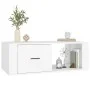 Mesa de centro madera contrachapada blanco 100x50,5x35 cm de vidaXL, Mesas de centro - Ref: Foro24-816536, Precio: 57,70 €, D...