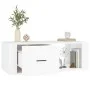 Mesa de centro madera contrachapada blanco 100x50,5x35 cm de vidaXL, Mesas de centro - Ref: Foro24-816536, Precio: 57,70 €, D...