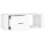 Mesa de centro madera contrachapada blanco 100x50,5x35 cm de vidaXL, Mesas de centro - Ref: Foro24-816536, Precio: 57,70 €, D...