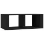 Black plywood coffee table 100x50x36 cm by vidaXL, Coffee table - Ref: Foro24-816521, Price: 50,13 €, Discount: %