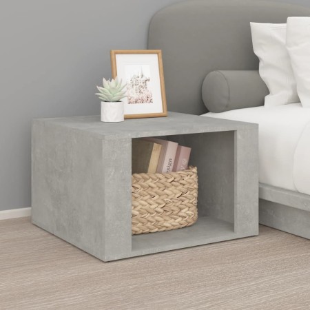 Mesita de noche madera contrachapada gris hormigón 57x55x36 cm de vidaXL, Mesitas de noche - Ref: Foro24-816556, Precio: 35,6...