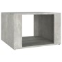 Mesita de noche madera contrachapada gris hormigón 57x55x36 cm de vidaXL, Mesitas de noche - Ref: Foro24-816556, Precio: 35,6...