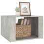 Mesita de noche madera contrachapada gris hormigón 57x55x36 cm de vidaXL, Mesitas de noche - Ref: Foro24-816556, Precio: 35,6...