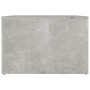 Mesita de noche madera contrachapada gris hormigón 57x55x36 cm de vidaXL, Mesitas de noche - Ref: Foro24-816556, Precio: 35,6...