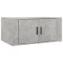 Mesa de centro madera contrachapada gris hormigón 80x50x36 cm de vidaXL, Mesas de centro - Ref: Foro24-816516, Precio: 61,38 ...