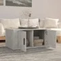 Mesa de centro madera contrachapada gris hormigón 80x50x36 cm de vidaXL, Mesas de centro - Ref: Foro24-816516, Precio: 61,38 ...
