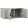 Mesa de centro madera contrachapada gris hormigón 80x50x36 cm de vidaXL, Mesas de centro - Ref: Foro24-816516, Precio: 61,38 ...
