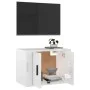 Mueble para TV de pared blanco brillante 57x34,5x40 cm de vidaXL, Muebles TV - Ref: Foro24-816618, Precio: 30,07 €, Descuento: %
