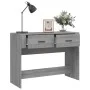 Mesa consola madera contrachapada gris Sonoma 100x39x75 cm de vidaXL, Mesas - Ref: Foro24-816782, Precio: 63,50 €, Descuento: %