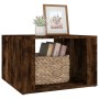 Mesita de noche madera contrachapada roble ahumado 57x55x36 cm de vidaXL, Mesitas de noche - Ref: Foro24-816557, Precio: 34,9...