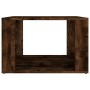 Mesita de noche madera contrachapada roble ahumado 57x55x36 cm de vidaXL, Mesitas de noche - Ref: Foro24-816557, Precio: 34,9...
