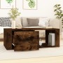 Mesa de centro madera contrachapada roble ahumado 100x50,5x35cm de vidaXL, Mesas de centro - Ref: Foro24-816541, Precio: 59,0...