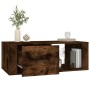 Mesa de centro madera contrachapada roble ahumado 100x50,5x35cm de vidaXL, Mesas de centro - Ref: Foro24-816541, Precio: 59,0...