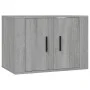 Mueble para TV de pared gris Sonoma 57x34,5x40 cm de vidaXL, Muebles TV - Ref: Foro24-816622, Precio: 47,55 €, Descuento: %