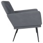 Banco de terciopelo gris oscuro 108x79x79 cm de vidaXL, Bancos - Ref: Foro24-351383, Precio: 119,31 €, Descuento: %