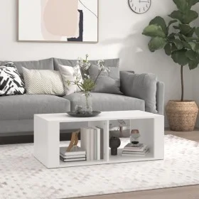Couchtisch aus weißem Sperrholz, 100 x 50 x 36 cm von vidaXL, Couchtisch - Ref: Foro24-816520, Preis: 44,71 €, Rabatt: %