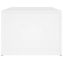 Mesa de centro madera contrachapada blanco 100x50x36 cm de vidaXL, Mesas de centro - Ref: Foro24-816520, Precio: 55,03 €, Des...