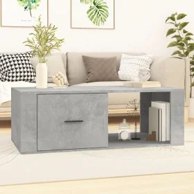 Concrete gray plywood coffee table 100x50.5x35cm by vidaXL, Coffee table - Ref: Foro24-816540, Price: 68,98 €, Discount: %