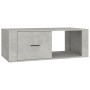 Mesa de centro madera contrachapada gris hormigón 100x50,5x35cm de vidaXL, Mesas de centro - Ref: Foro24-816540, Precio: 69,8...